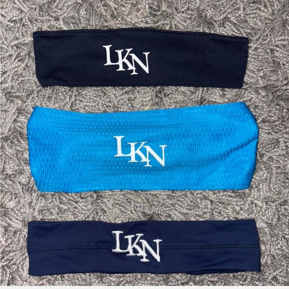 Headband Set - Blue and Black